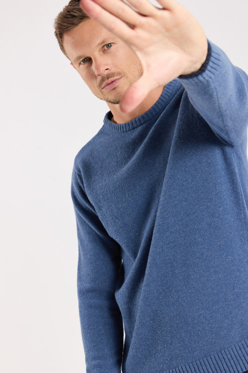 Long sleeved crew neck jumper - wool - Armor-lux - 3