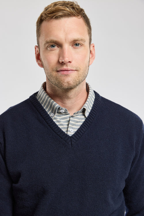 Pullover mit V-Ausschnitt – Wolle - Armor-lux - 2