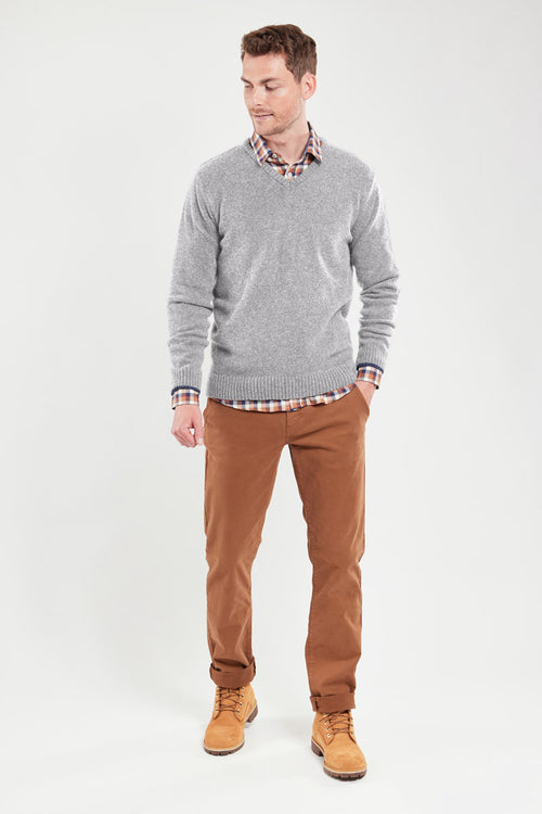 Pullover mit V-Ausschnitt – Wolle - Armor-lux - 3