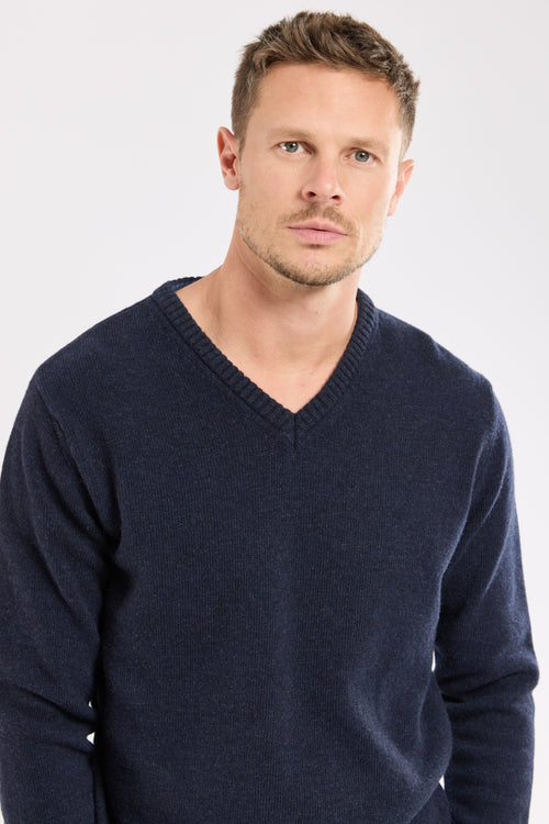 Pullover mit V-Ausschnitt - Wolle - Armor-lux - 2