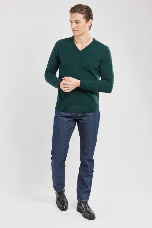 Pullover mit V-Ausschnitt – Wolle - Armor-lux - 3