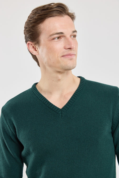 Pullover mit V-Ausschnitt – Wolle - Armor-lux - 2