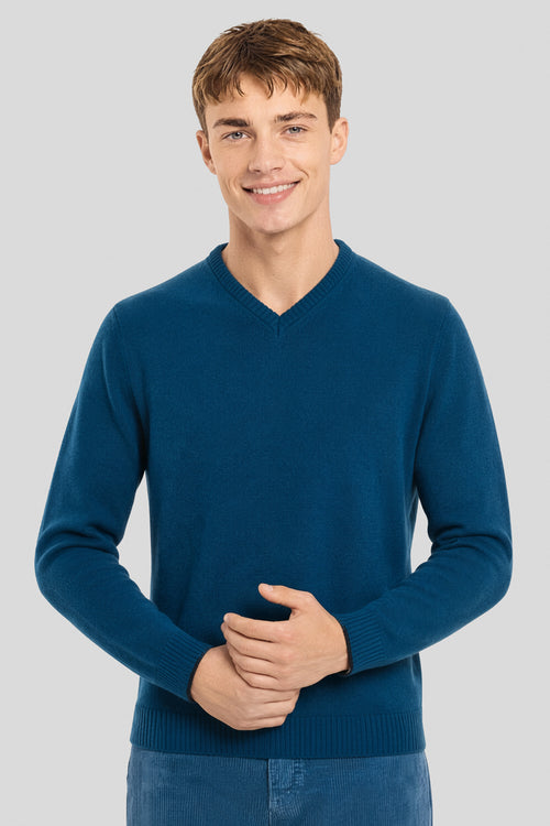 Pull col V Bérac - laine - Armor-lux - 1