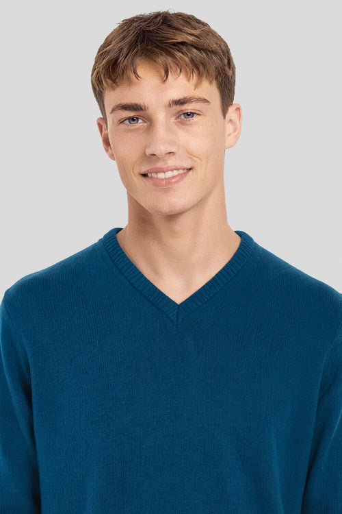Pull col V Bérac - laine - Armor-lux - 2