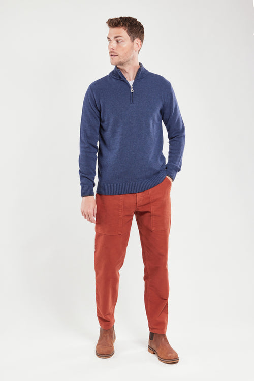 Pull col zippé - laine - Armor-lux - 3