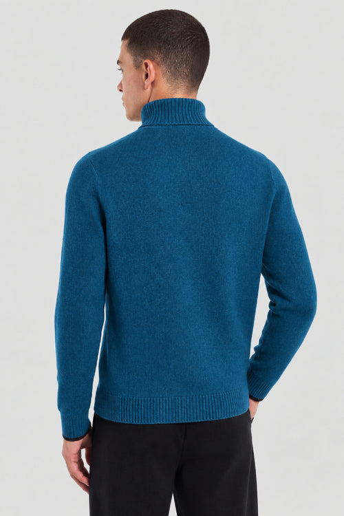 Pullover mit Reißverschlusskragen Bérac - Wolle - Armor-lux - 4