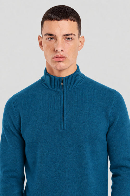 Pullover mit Reißverschlusskragen Bérac - Wolle - Armor-lux - 2