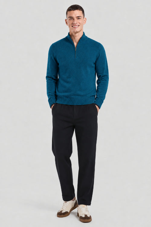 Pullover mit Reißverschlusskragen Bérac - Wolle - Armor-lux - 3