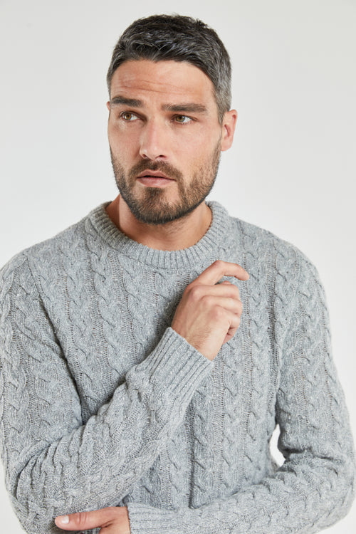 Pulover mit Zopfstrickmuster Bérac - Armor-lux - 3