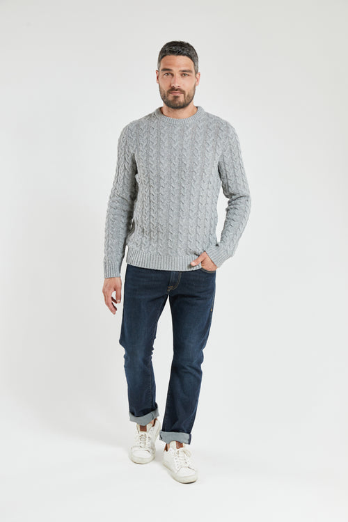Pulover mit Zopfstrickmuster Bérac - Armor-lux - 4