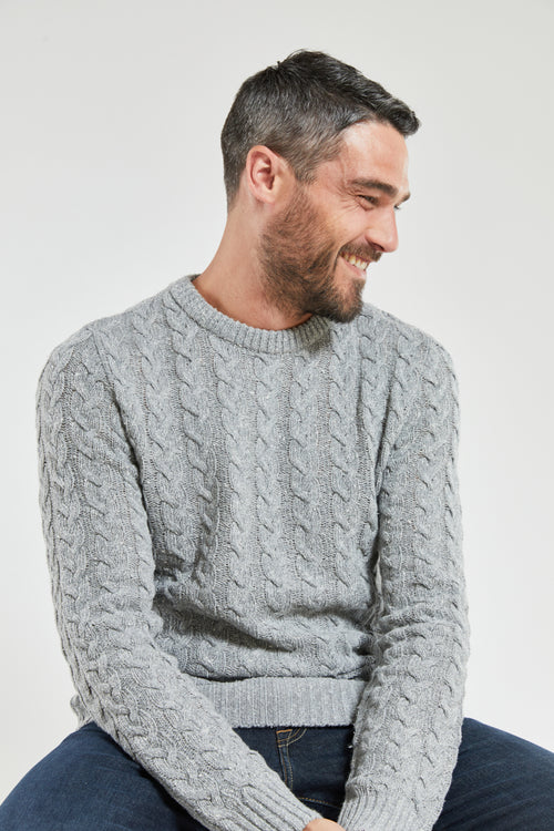 Pulover mit Zopfstrickmuster Bérac - Armor-lux - 2