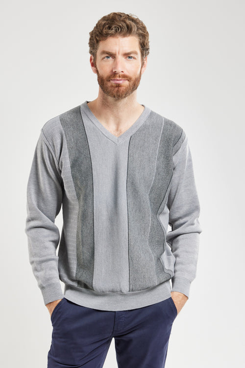 Pullover mit Strickmuster – Merinowolle - Armor-lux - 1