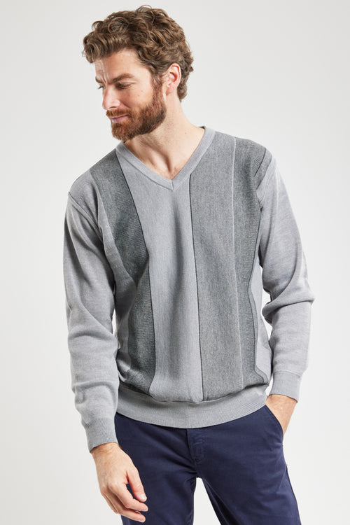 Pullover mit Strickmuster – Merinowolle - Armor-lux - 4