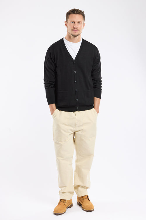 Long-sleeved cardigan – wool - Armor-lux - 3