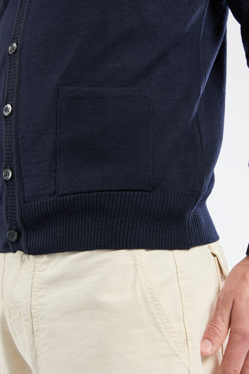 Cardigan boutonné - laine - Armor-lux - 5