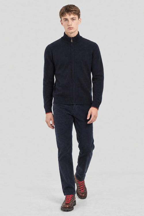 Gilet zippé col montant Bérac - laine - Armor-lux - 3