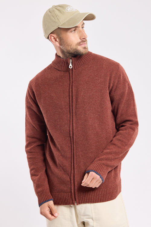 Strickjacke mit Reißverschluss – Wolle - Armor-lux - 2