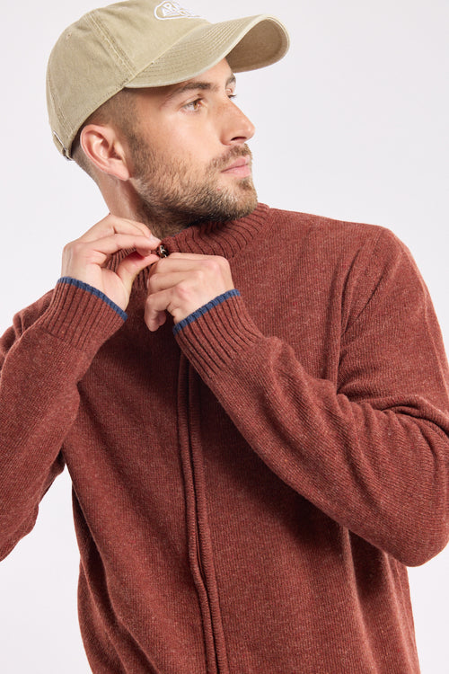 Strickjacke mit Reißverschluss – Wolle - Armor-lux - 3