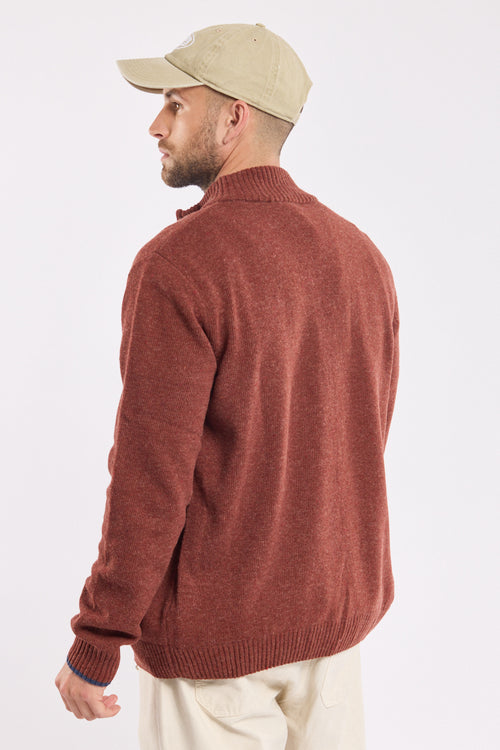 Strickjacke mit Reißverschluss – Wolle - Armor-lux - 4