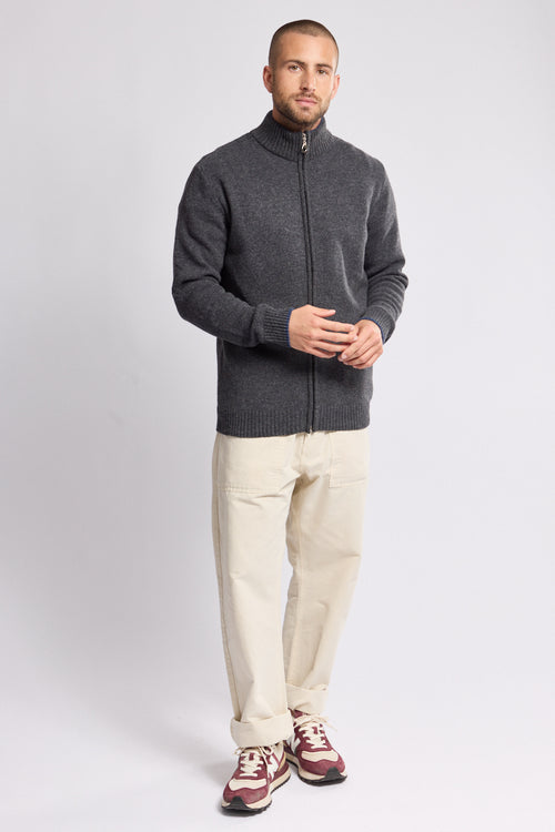 Strickjacke mit Reißverschluss – Wolle - Armor-lux - 1