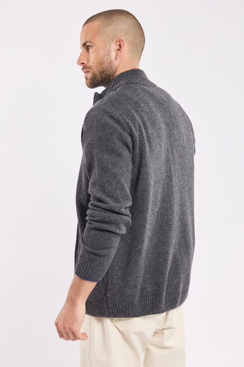 Strickjacke mit Reißverschluss – Wolle - Armor-lux - 5