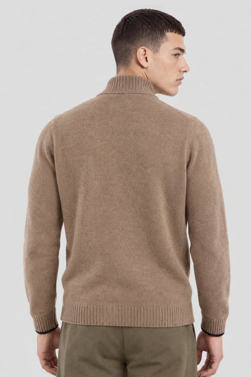 Gilet zippé col montant Bérac - laine - Armor-lux - 4