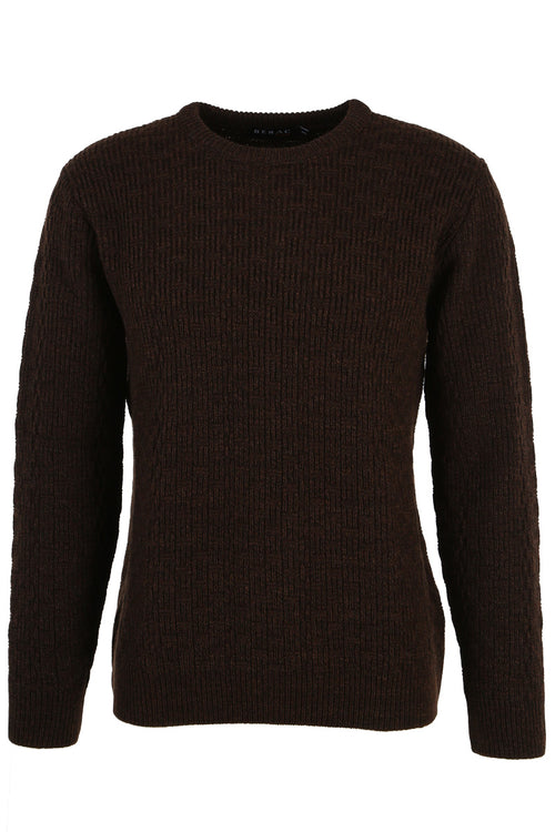 Pullover mit Strickmuster Bérac – Wolle und Acryl - Armor-lux - 1