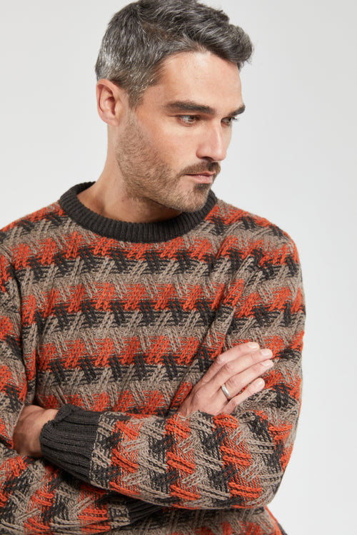 Pullover mit Rundhalsausschnitt Bérac – Wolle und Alpaka - Armor-lux - 2