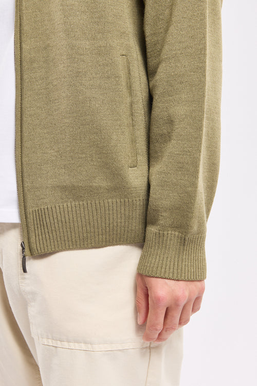 Gilet zippé - laine mérinos et acrylique - Armor-lux - 5