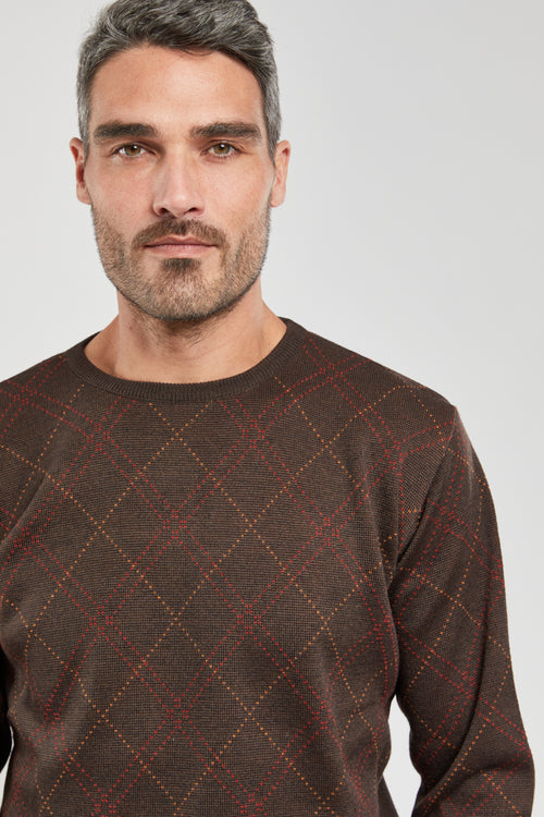 Pullover mit Rundhalsausschnitt Bérac – Merinowolle - Armor-lux - 2