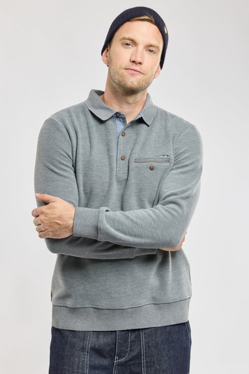 Polo manches longues - Armor-lux - 1