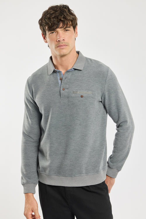 Long-sleeve polo Bérac - Armor-lux - 1