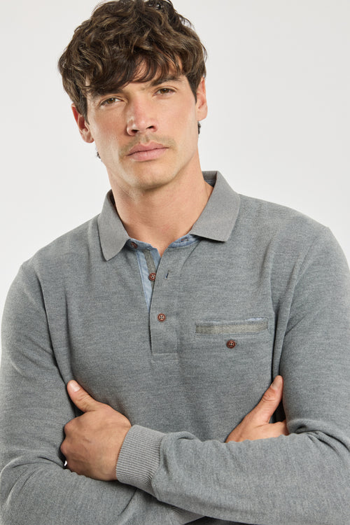 Long-sleeve polo Bérac - Armor-lux - 2