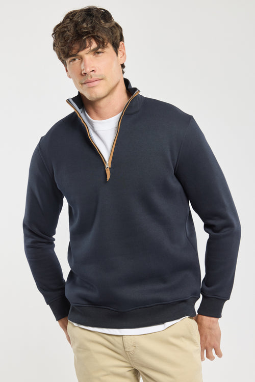 Sweat camionneur molleton Bérac - coton - Armor-lux - 1