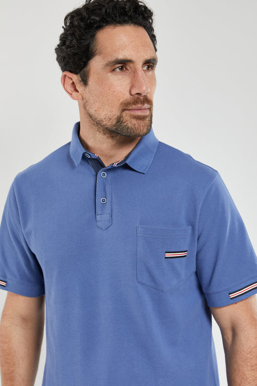 Poloshirt mit kurzen Ärmeln Bérac – Baumwolle - Armor-lux - 2