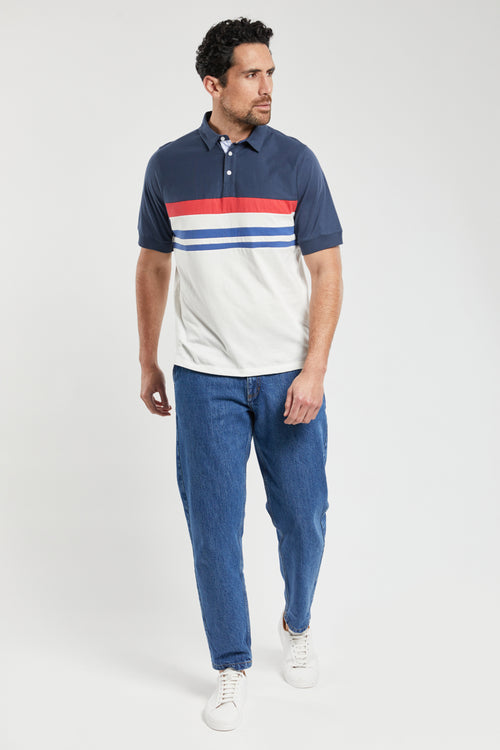 Bérac striped polo shirt - cotton - Armor-lux - 3