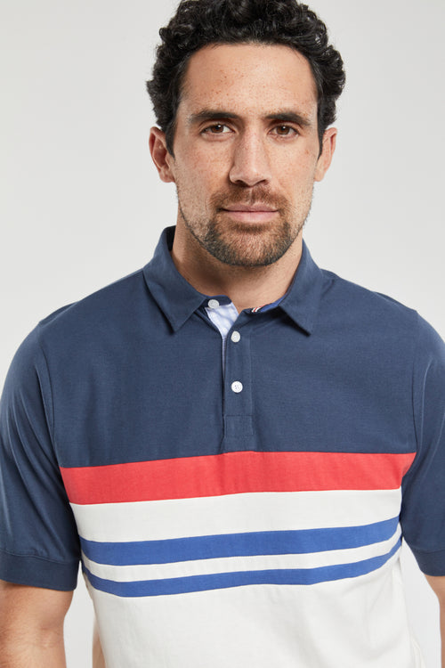 Bérac striped polo shirt - cotton - Armor-lux - 2