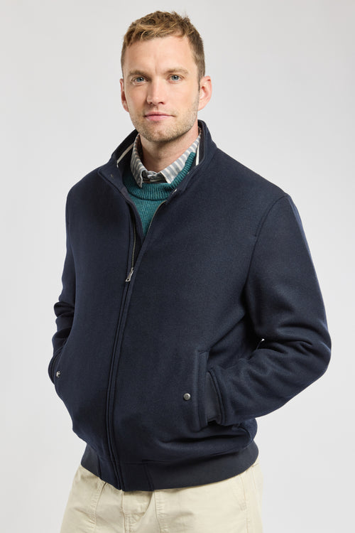 Blouson zippé Bérac - laine - Armor-lux - 1