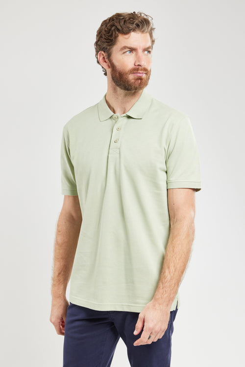 Poloshirt mit kurzen Ärmeln – Pikee-Material - Armor-lux - 1