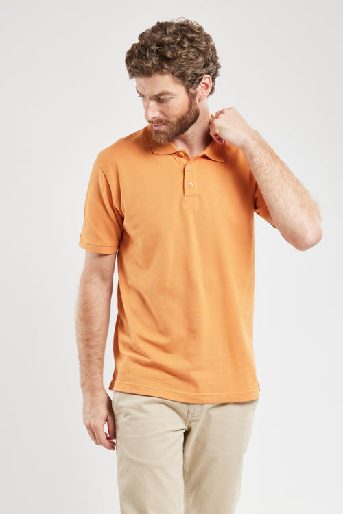 Poloshirt mit kurzen Ärmeln – Pikee-Material - Armor-lux - 1