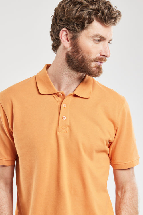 Poloshirt mit kurzen Ärmeln – Pikee-Material - Armor-lux - 2
