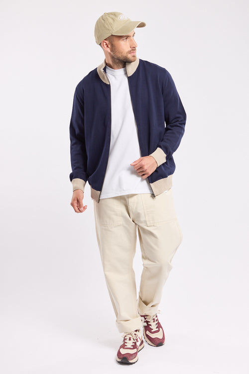 Weste mit Reißverschluss und langen Ärmeln – Baumwolle - Armor-lux - 2