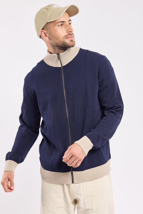 Weste mit Reißverschluss und langen Ärmeln – Baumwolle - Armor-lux - 3