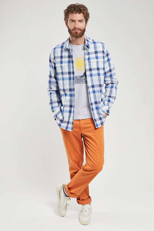 Chemise à carreaux - coton - Armor-lux - 3