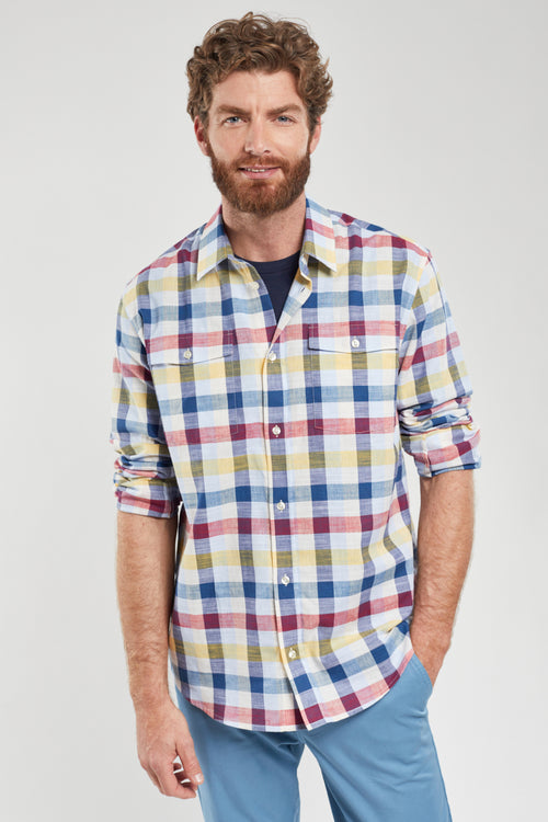 Chemise à carreaux - coton - Armor-lux - 1