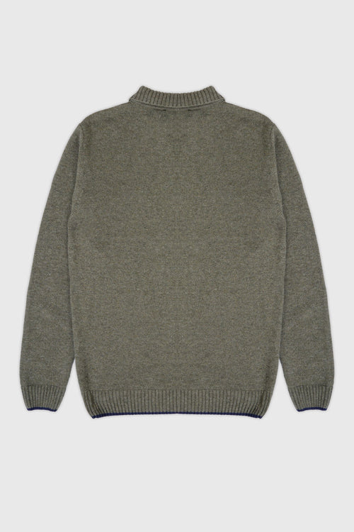 Button-neck jumper - wool - Armor-lux - 2