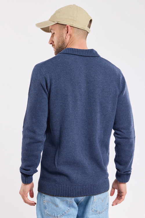 Button-neck sweater - wool - Armor-lux - 4