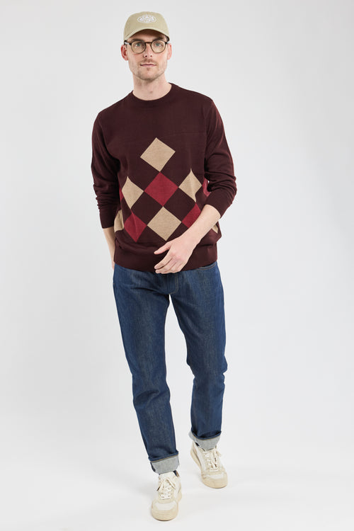 Pull jacquard - laine et acrylique - Armor-lux - 3