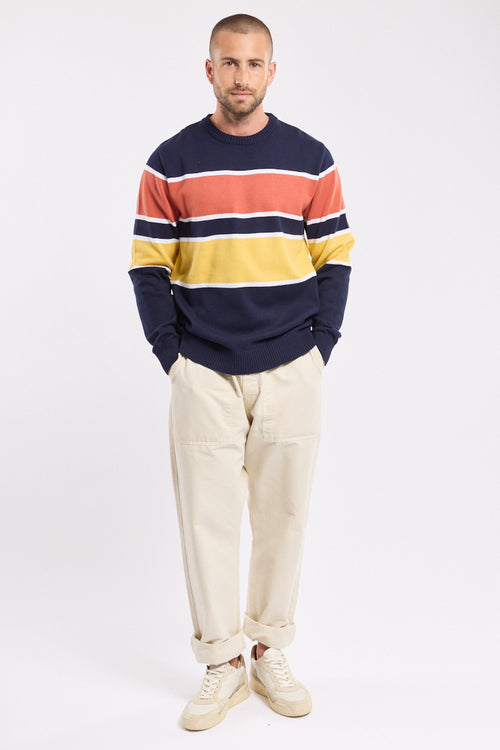 Pullover mit breiten Streifen – Baumwolle - Armor-lux - 4