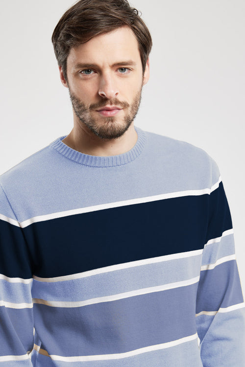 Pullover mit breiten Streifen – Baumwolle - Armor-lux - 1